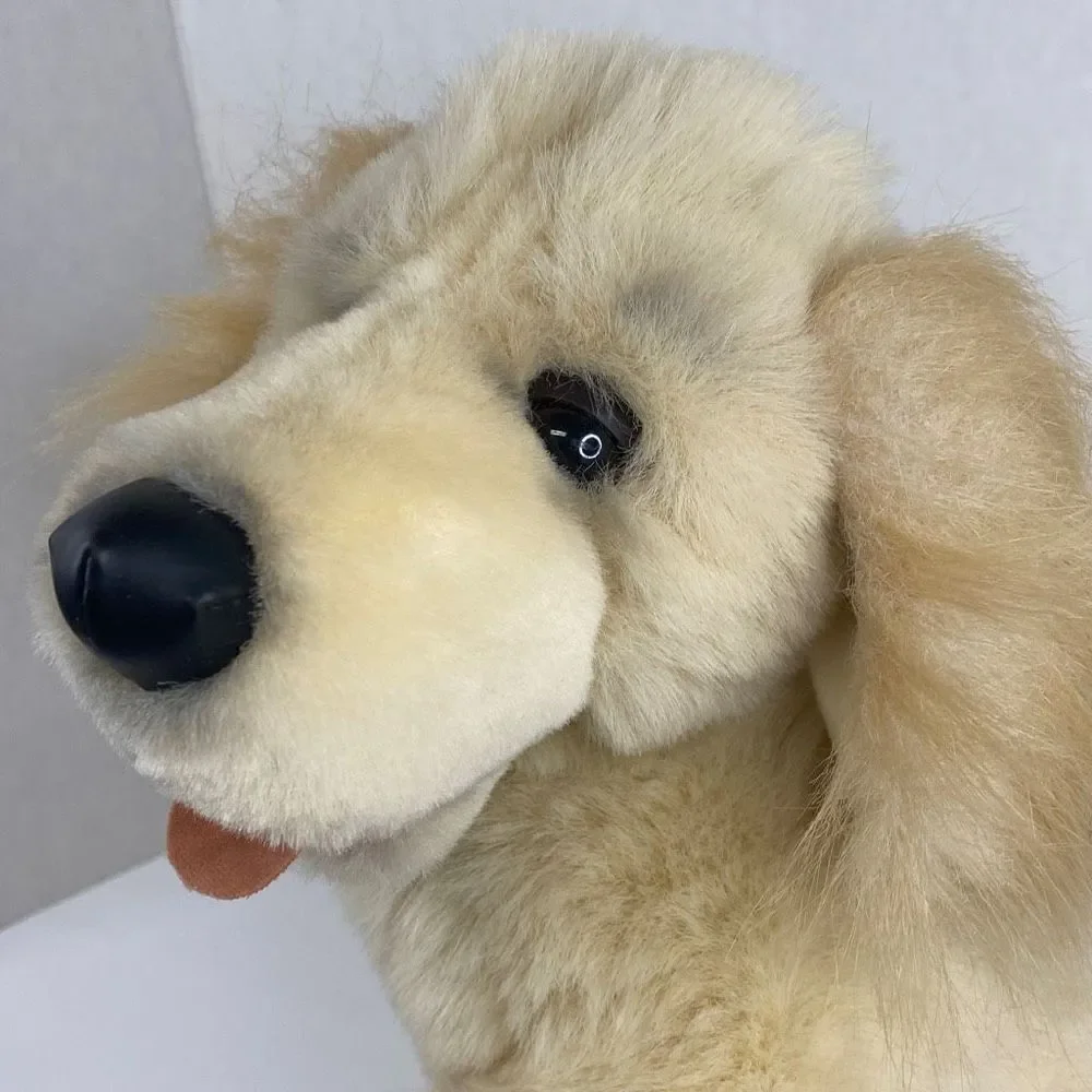 Vtg Chase The Ball Playing Dog 2000 Stuffed Animal Planet Plush Golden Retriever